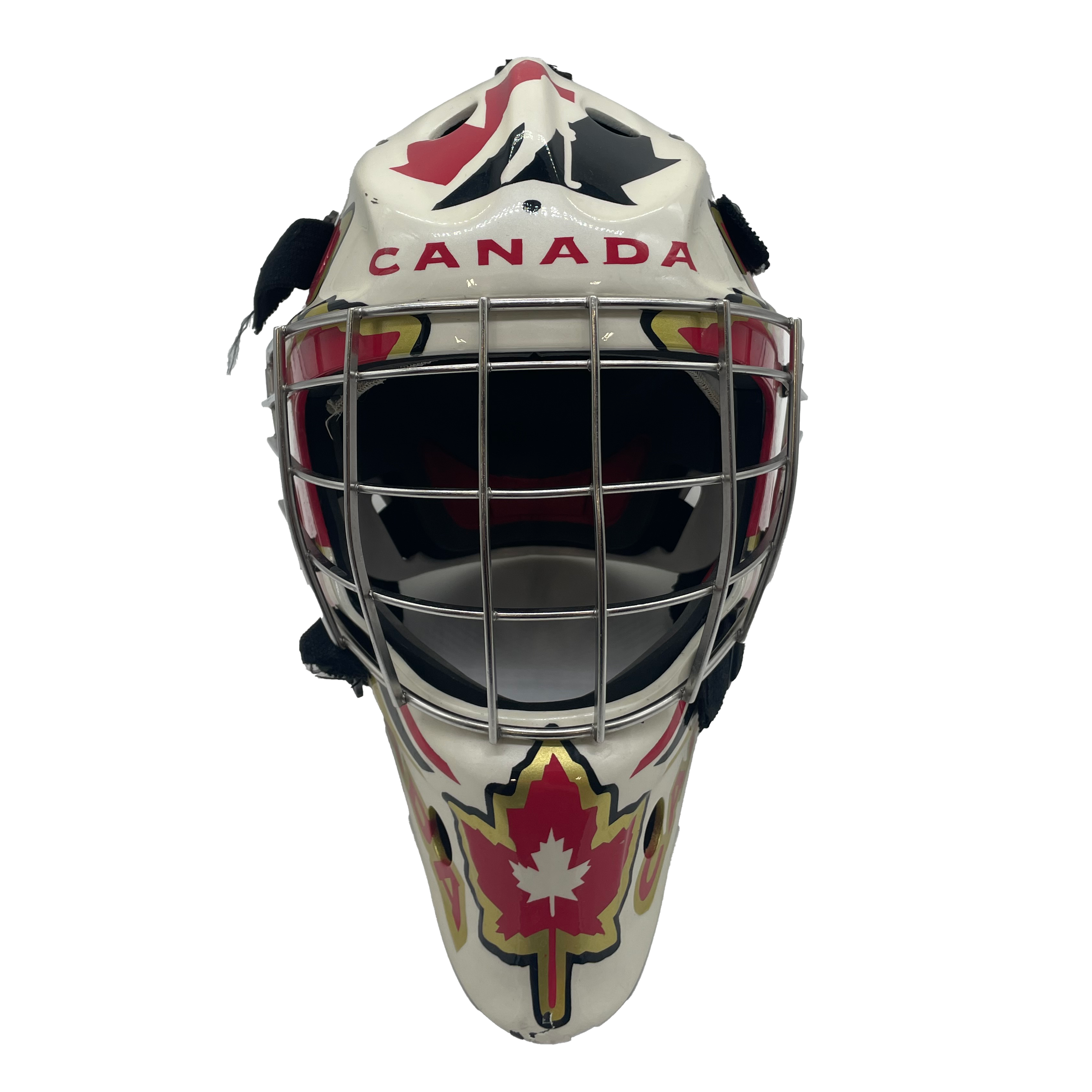 Casque de gardien de but Bauer NME7 d'occasion *Graphique Équipe Canada*
